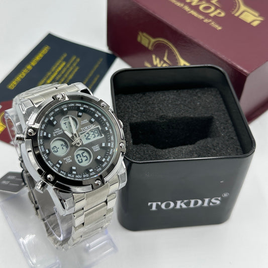 TOKDIS - Analogue plus digital (Black Dial)