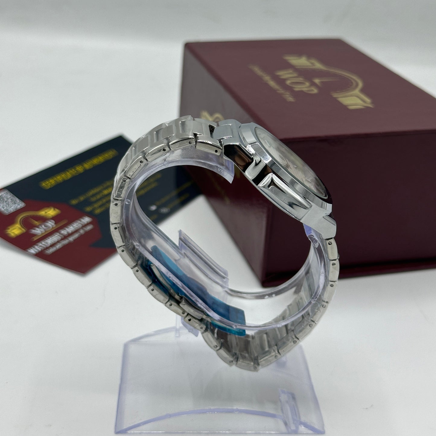 Nautilus Branded Men's Watch - White Dial