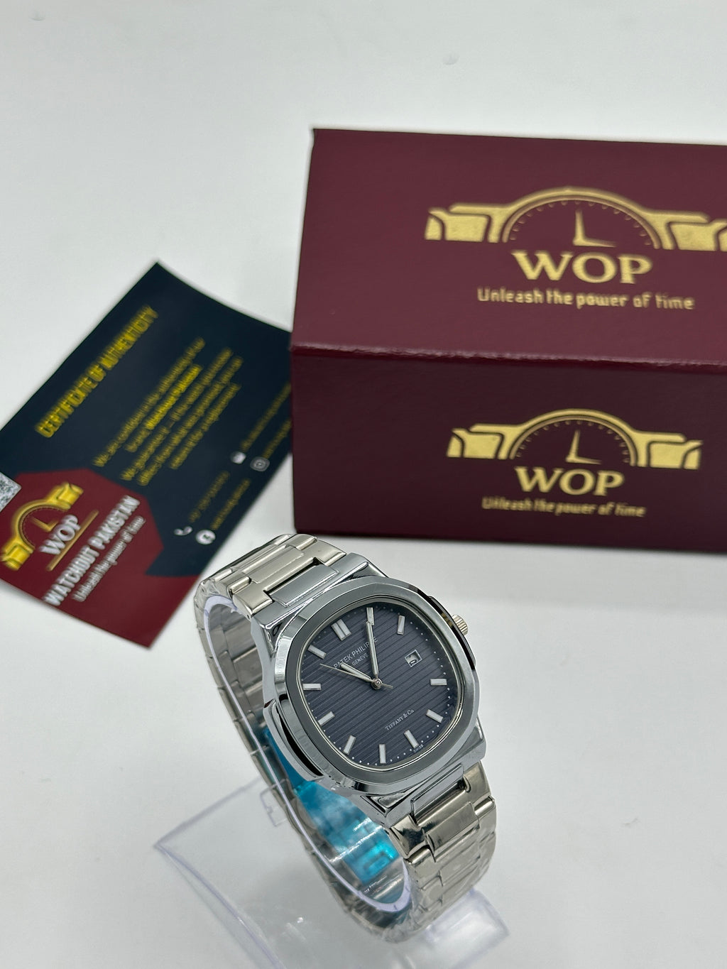 Nautilus Branded Men's Watch - Black Dial