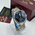Silver Black Dial Grand Carrera