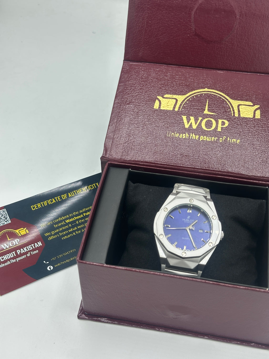 Wrist Watch (Blue Dial)