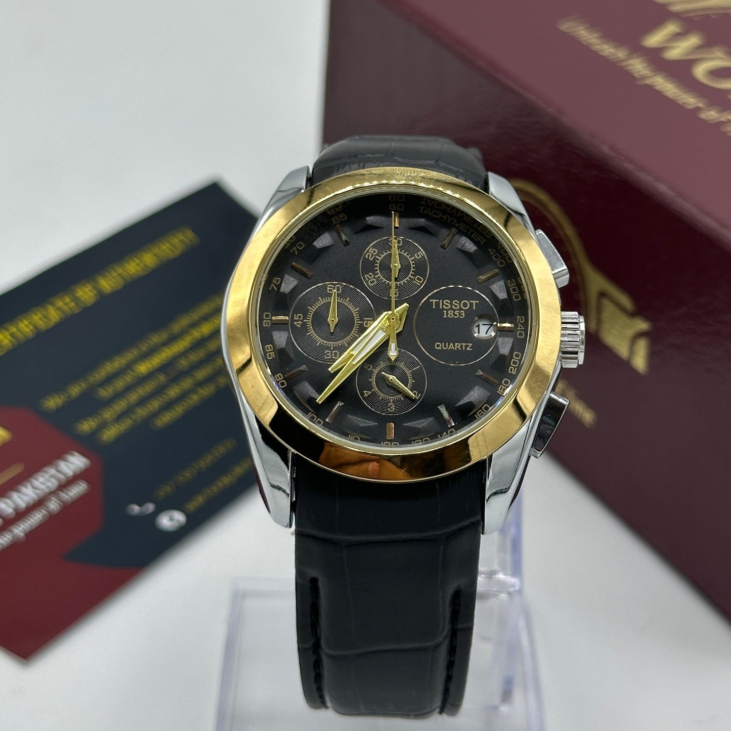 Wrist Watch (Black Dial)