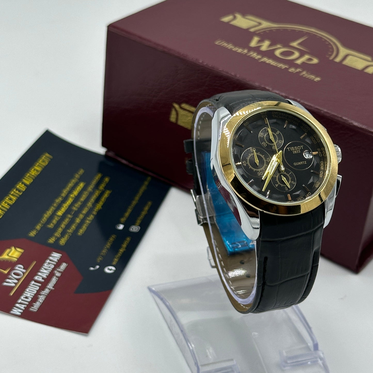 Wrist Watch (Black Dial)