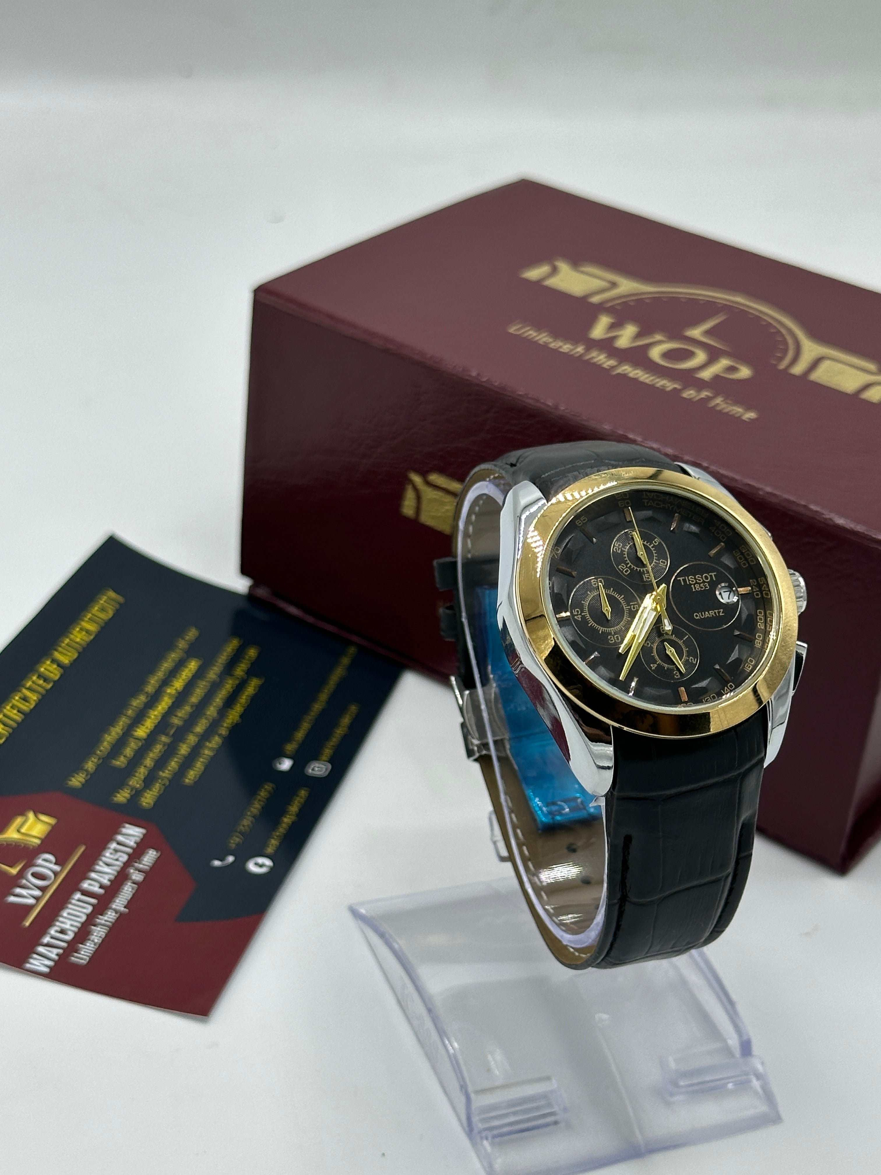 Wrist Watch (Black Dial)