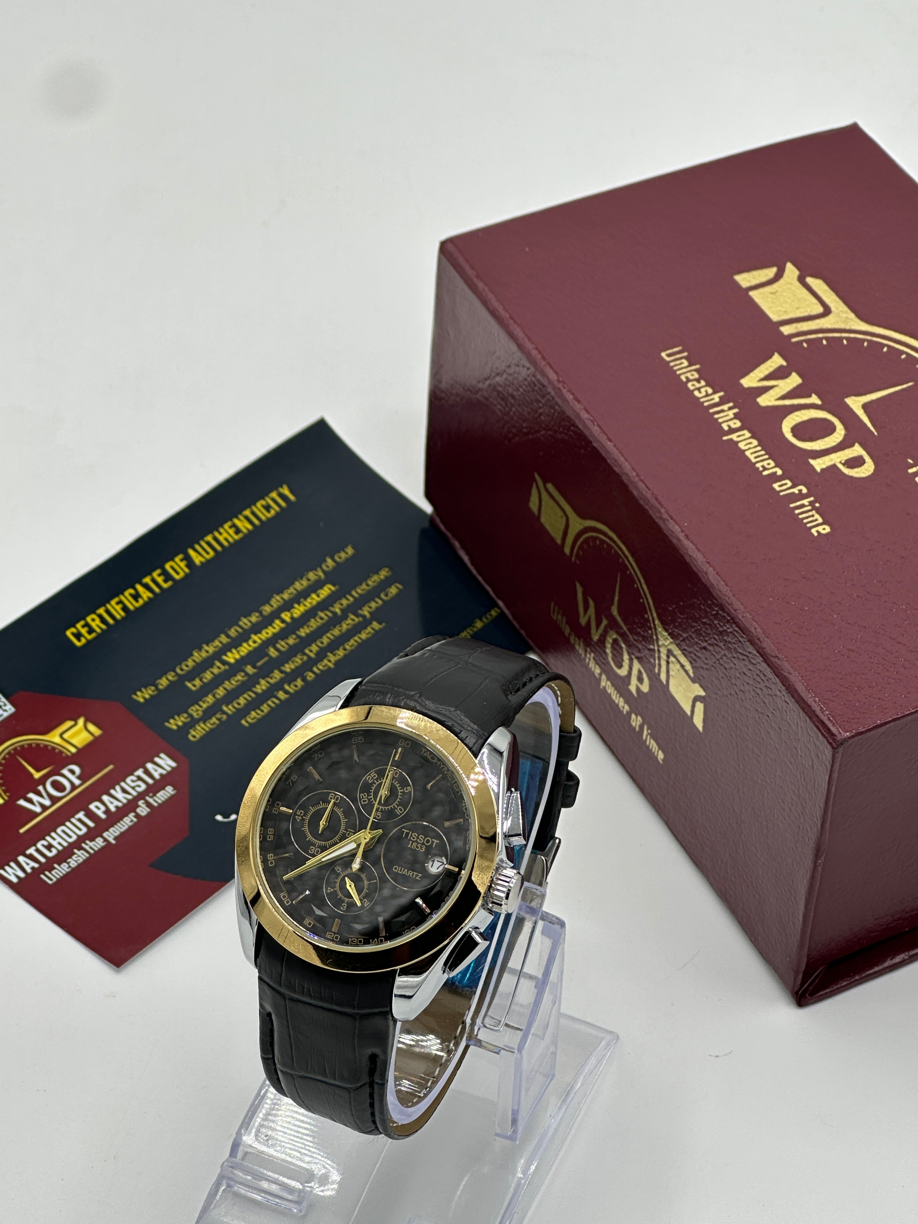 Wrist Watch (Black Dial)