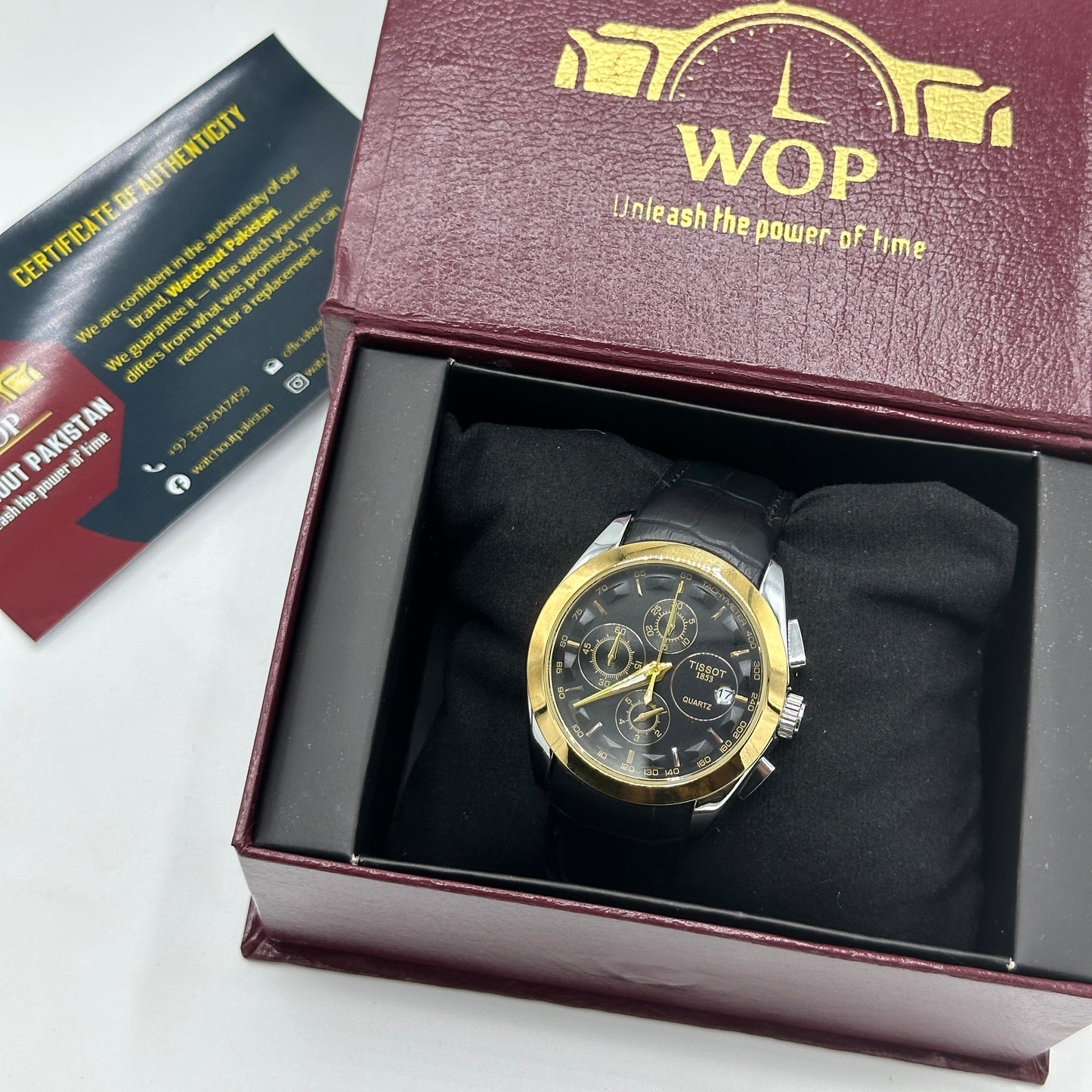 Wrist Watch (Black Dial)