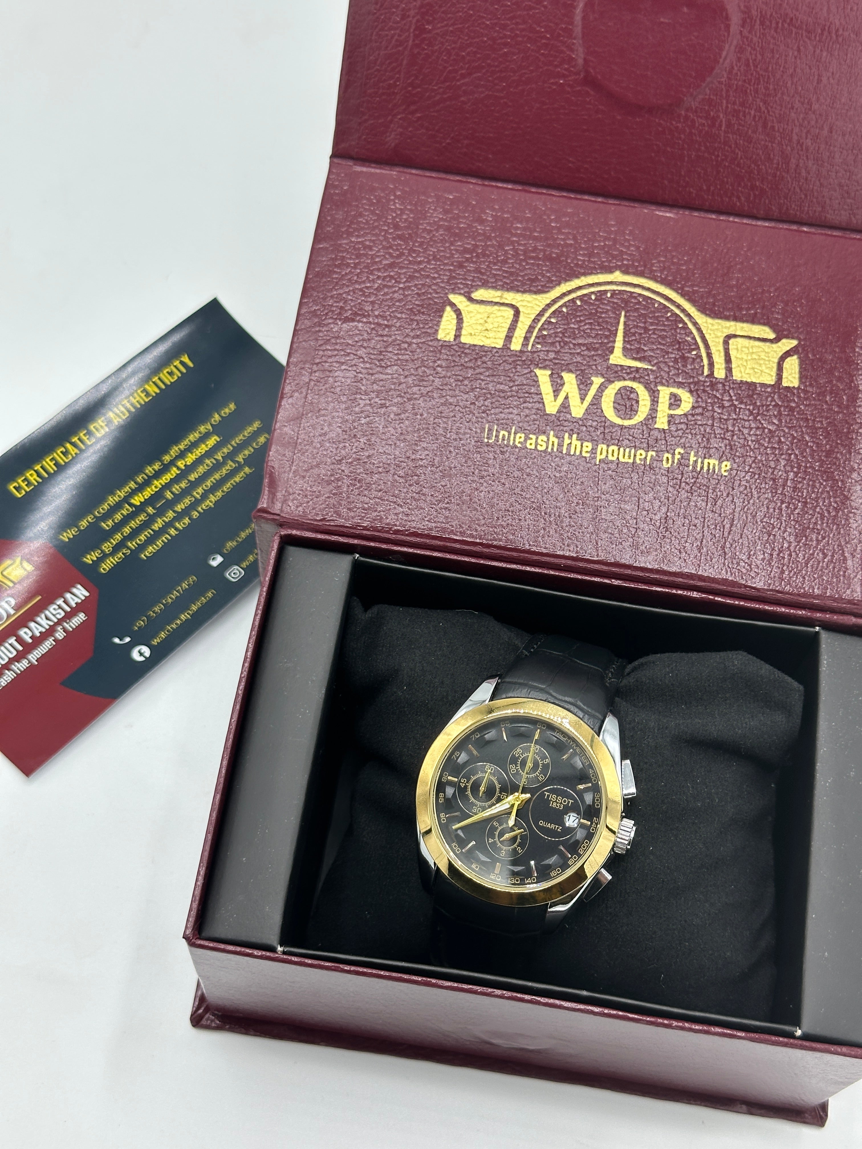 Wrist Watch (Black Dial)