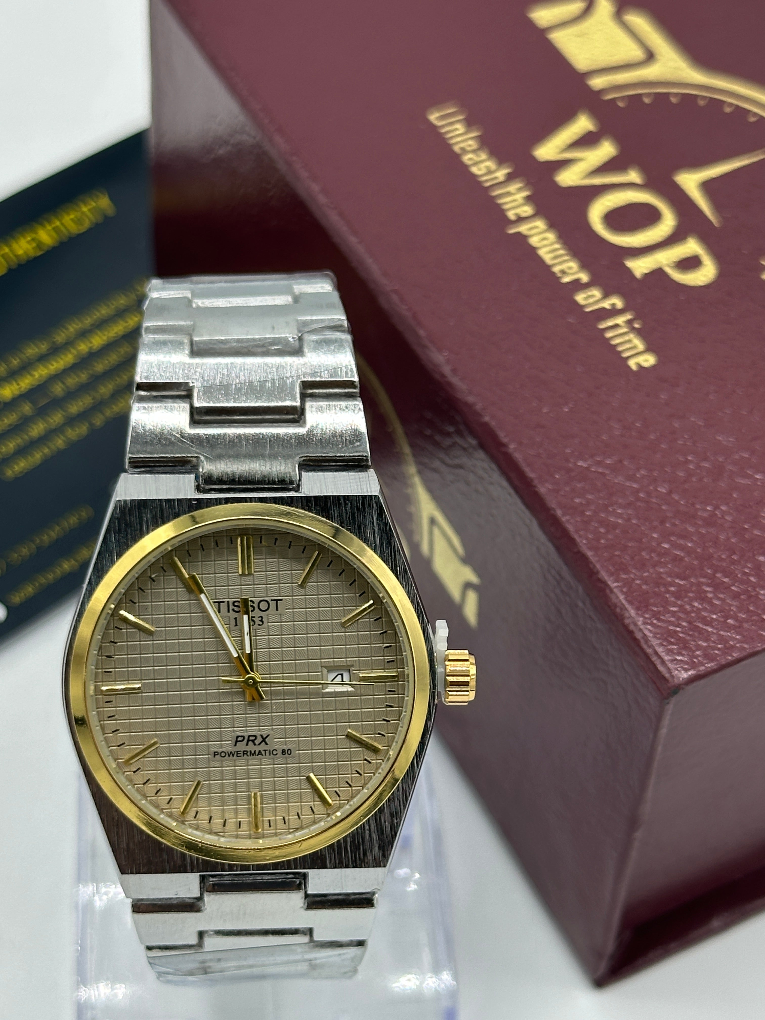 Wrist Watch (Golden Dial)