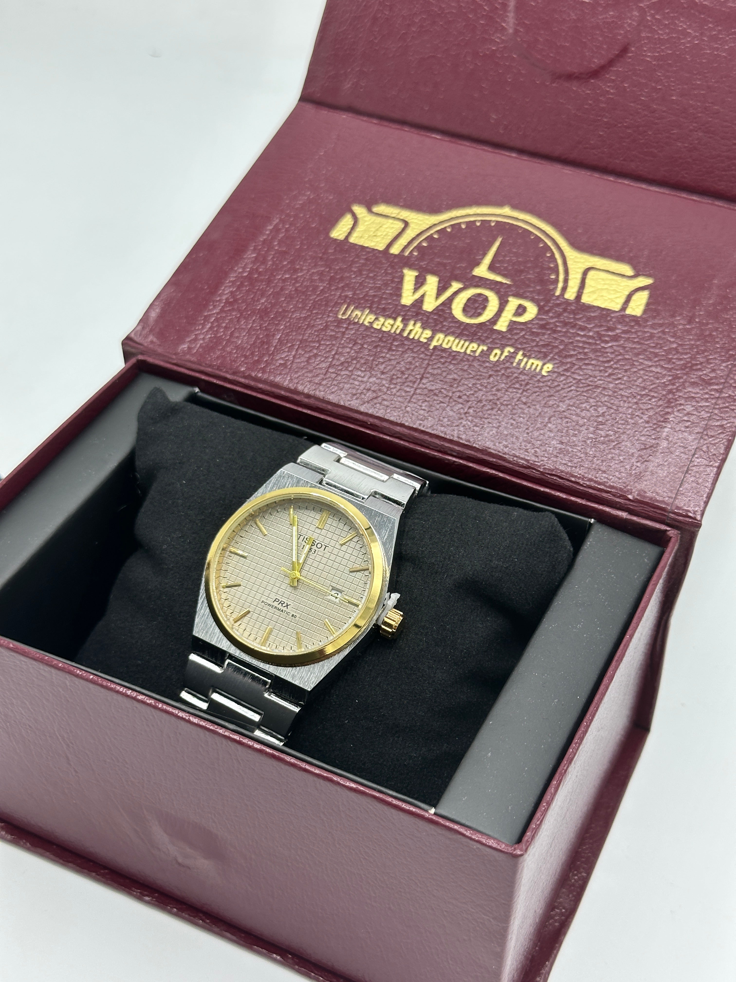 Wrist Watch (Golden Dial)