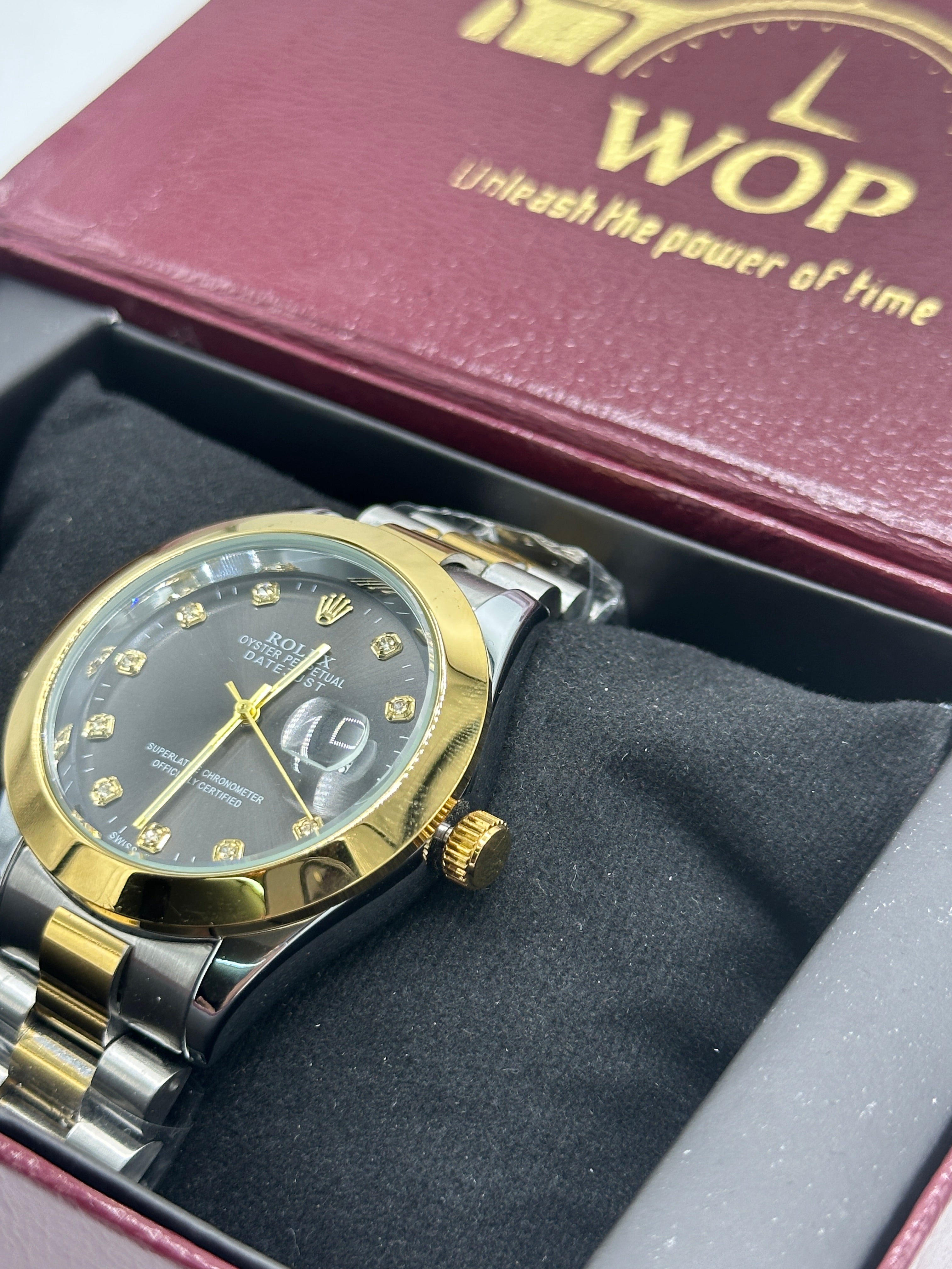 Wrist Watch (Black Dial)