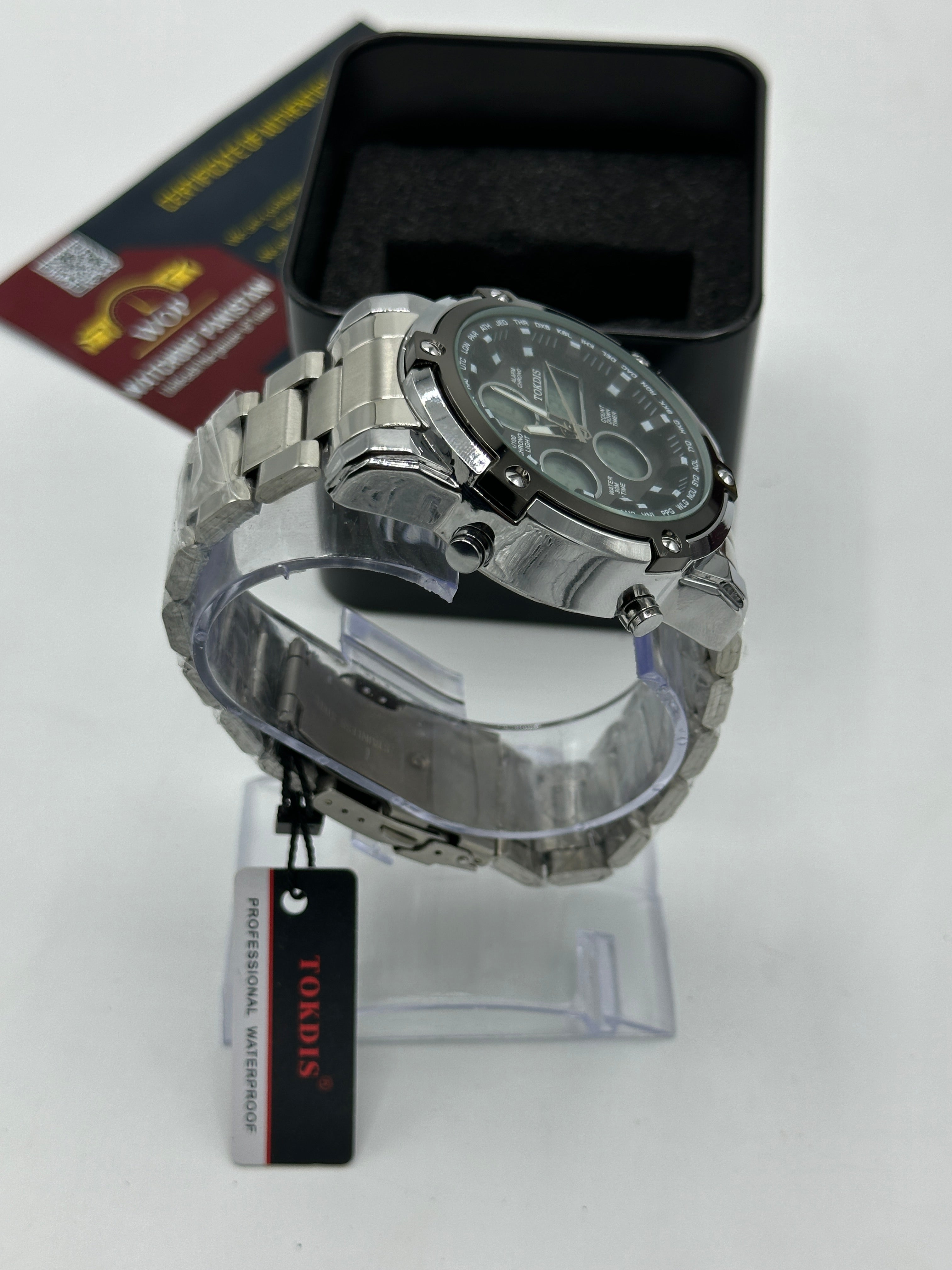 TOKDIS - Analogue plus digital (Black Dial)