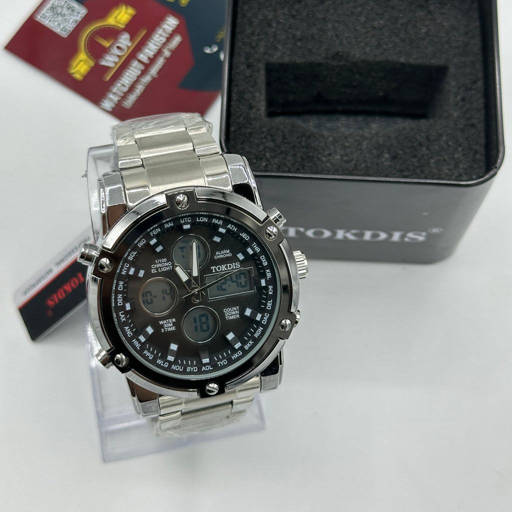 TOKDIS - Analogue plus digital (Black Dial)