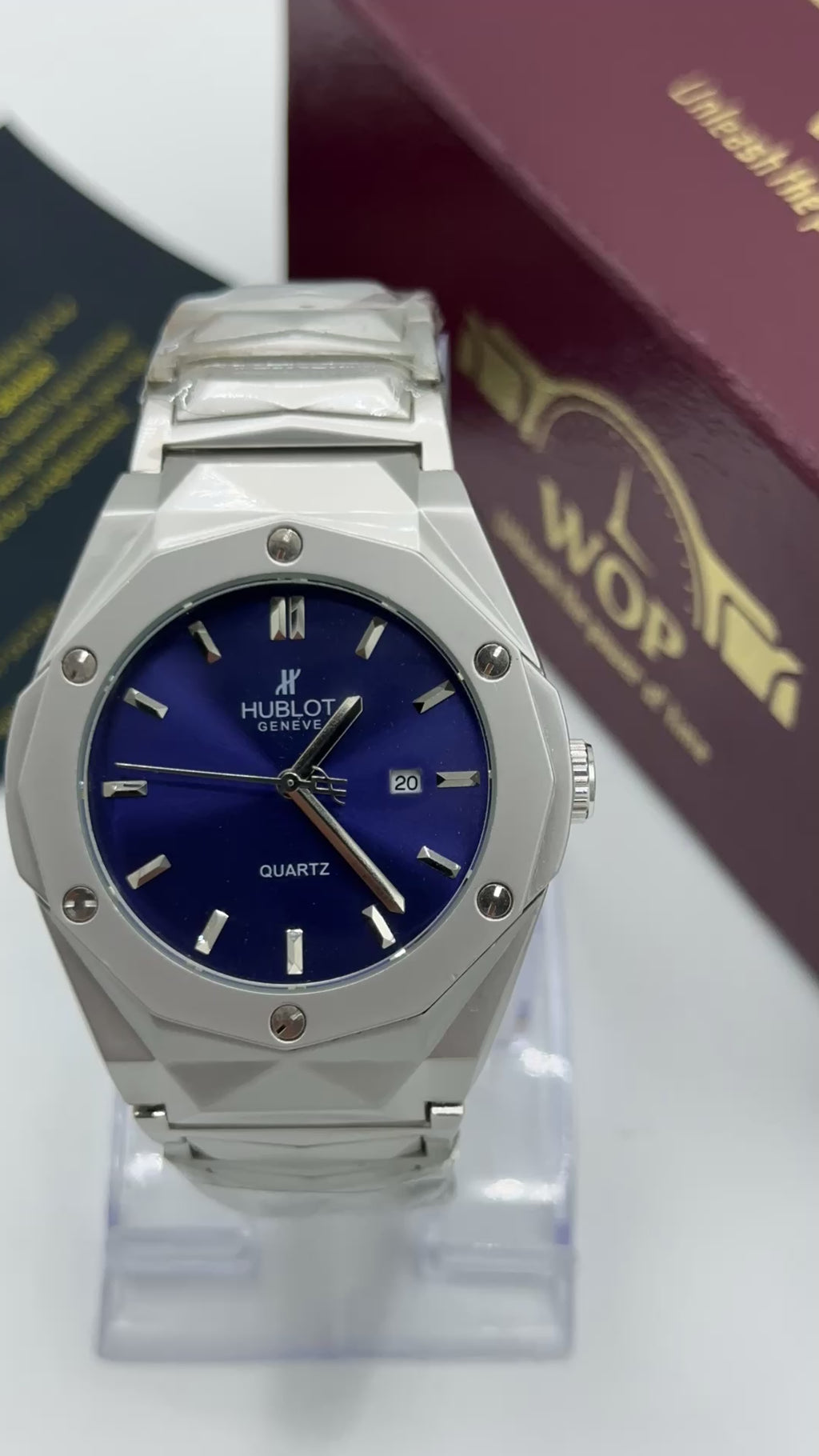 Wrist Watch (Blue Dial)